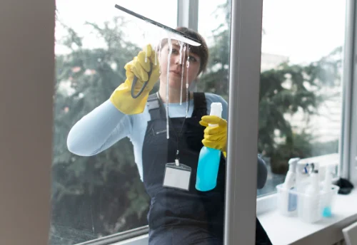 Nettoyage de vitres intérieures et extérieures à Merdrignac